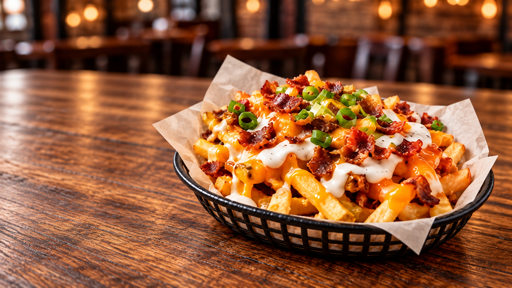 Ocean Park loaded fries